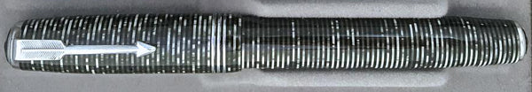 Parker Vacumatic Oversize Fountain Pen Tassie PART Silver-Plated (AR2213)