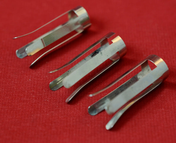 Lot of 3 Vintage Parker 51 Standard Fountain Pen Inner Clutch Cap PARTS (CM1289)