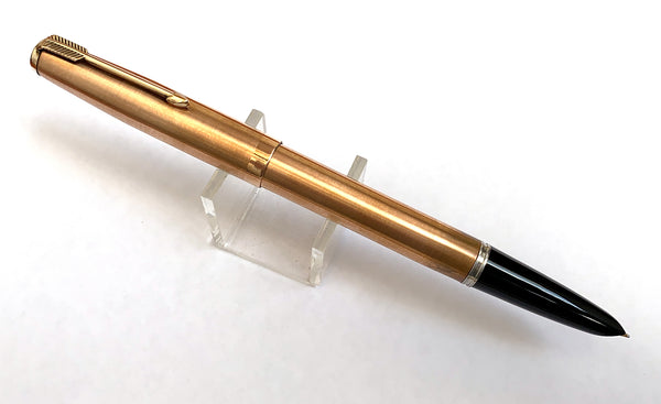 Parker 51 Aerometric Customized Fountain Pen in Full "Plain" Copper